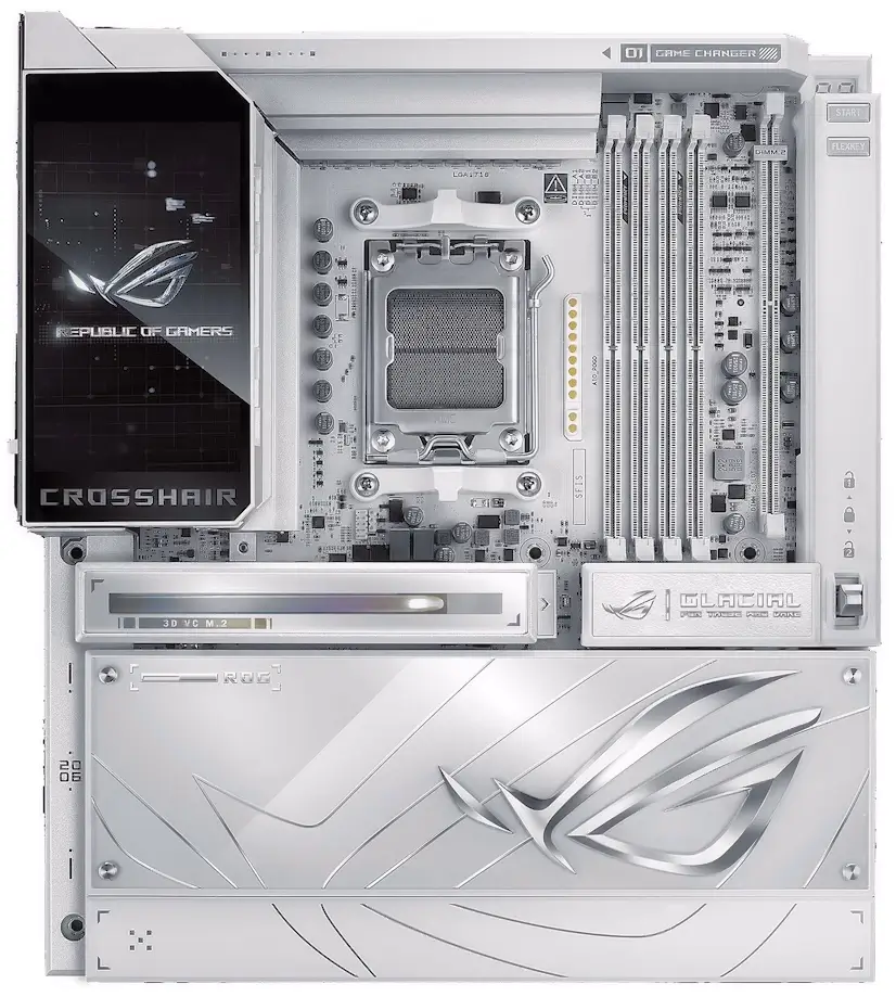 Montaje Placa Base ASUS ROG CROSSHAIR X870E GLACIAL Arganda del Rey Arganda del Rey Gaming - Montaje Placa Base ASUS ROG CROSSHAIR X870E GLACIAL Arganda del Rey