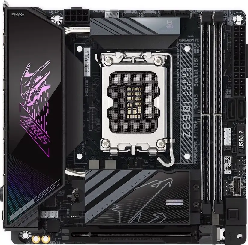 Montaje Placas Base Gigabyte Z890I AORUS ULTRA Gaming PC Arganda del Rey Montaje Placa Base Gigabyte Z890I AORUS ULTRA Gaming PC Arganda del Rey